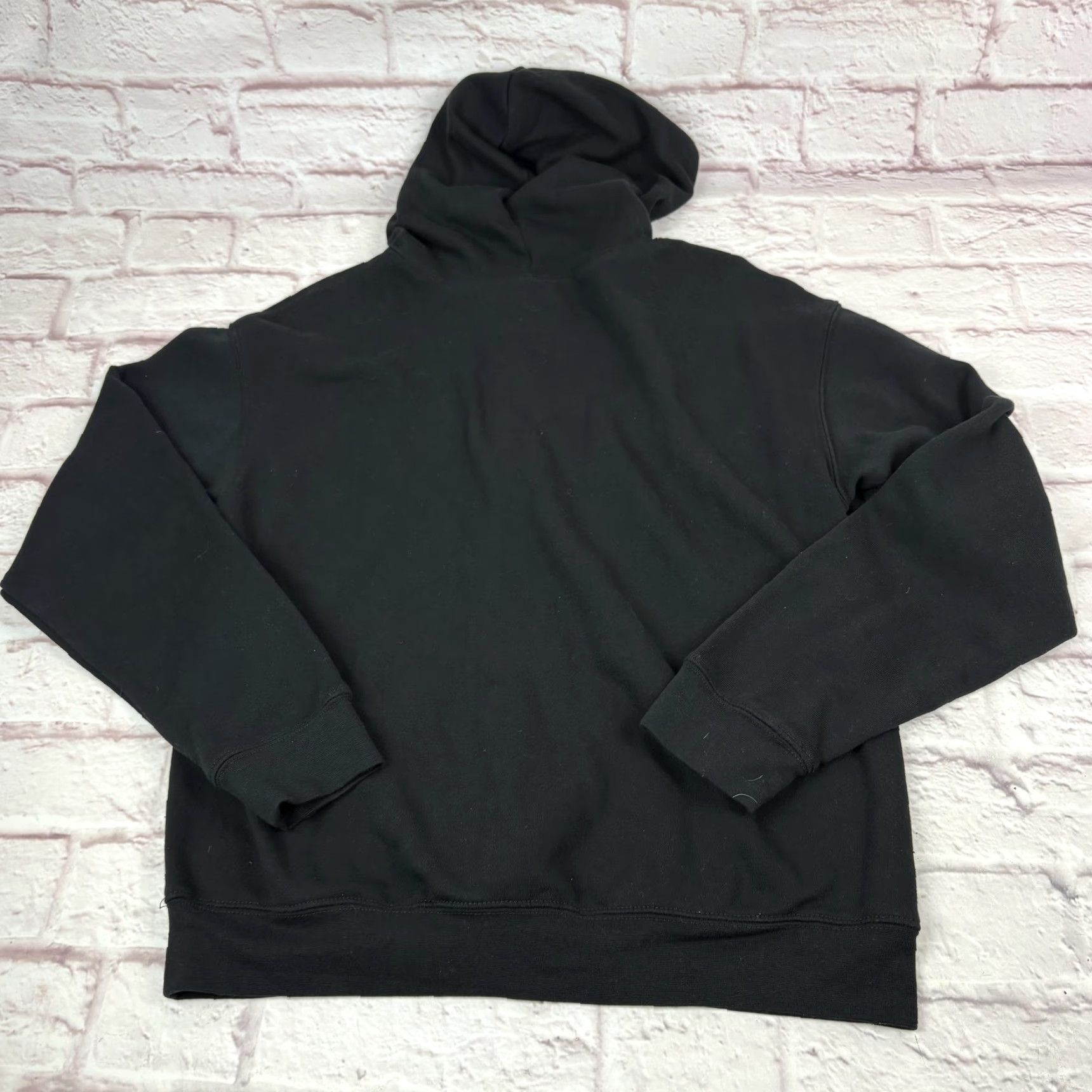Disney Disney Hoodie Mens Medium Black Alien Pullover Fleece Toy Story Pizza Planet Graphic Print Kangaroo Pocket Crew Neck Drawstring Hooded Relaxed Size US M / EU 48-50 / 2 - 3 Thumbnail