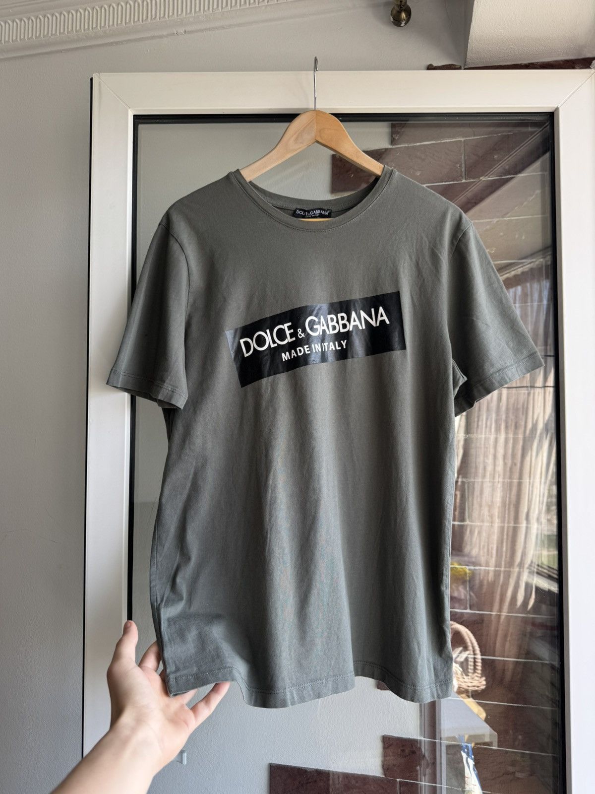 Dolce & Gabbana Dolce&Gabbana Big Logo Tshirt Size US M / EU 48-50 / 2 - 3 Thumbnail