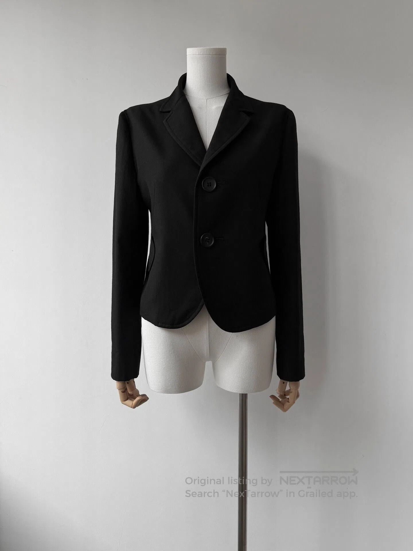 Y's Yohji Yamamoto 05AW Wool Blazer Jacket. Size M / US 6-8 / IT 42-44 - 1 Thumbnail