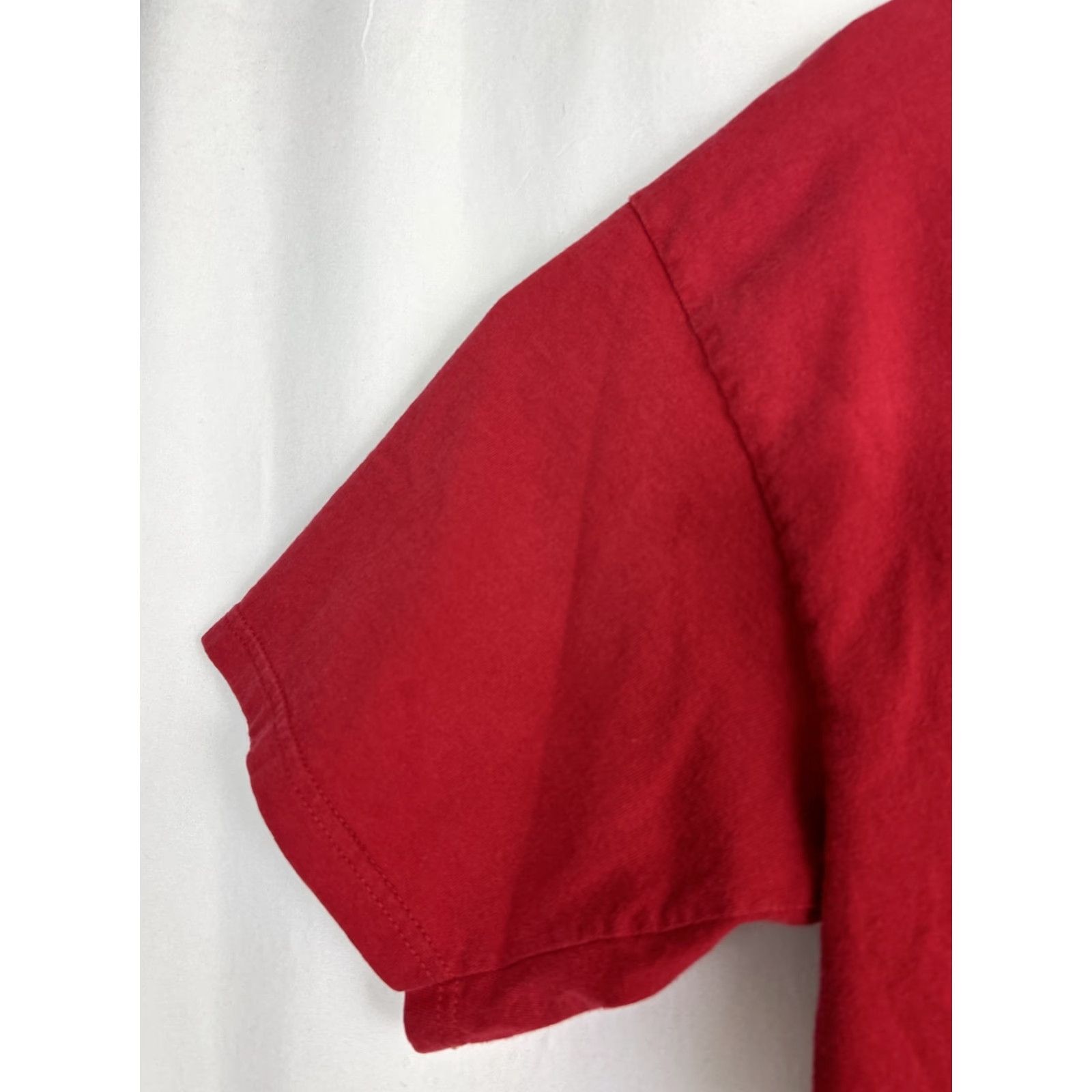 Jerzees VINTAGE Jerzees Red Cropped T Shirt Glacier National Park Womens L Shirt Short Sleeve 90s Mens? Size L / US 10 / IT 46 - 3 Thumbnail