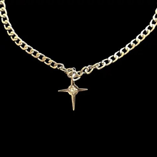 VIBE Chain Crystal Abstract Star Pop Fantasy Necklace Size ONE SIZE - 8 Thumbnail