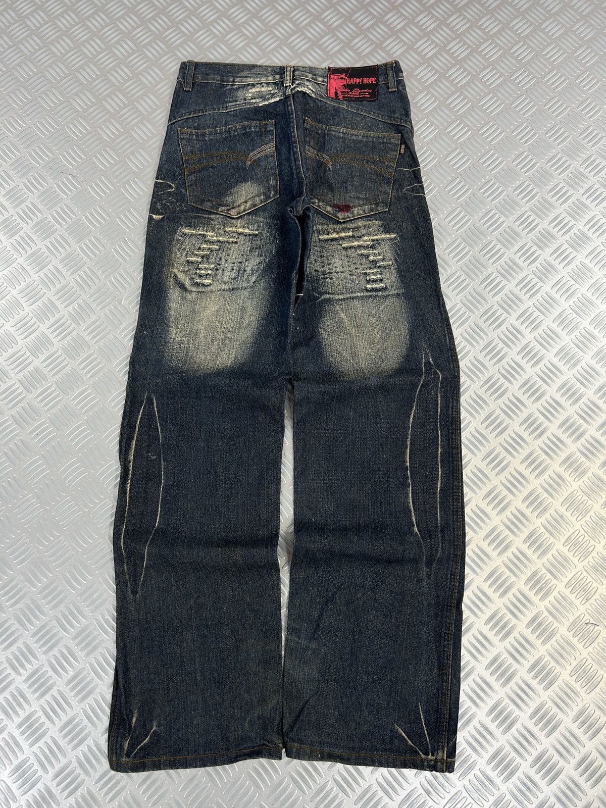 Japanese Brand × Vintage Vintage Faded Relaxed y2k Japanese Jeans 2000s Size US 38 / EU 54 - 8 Thumbnail