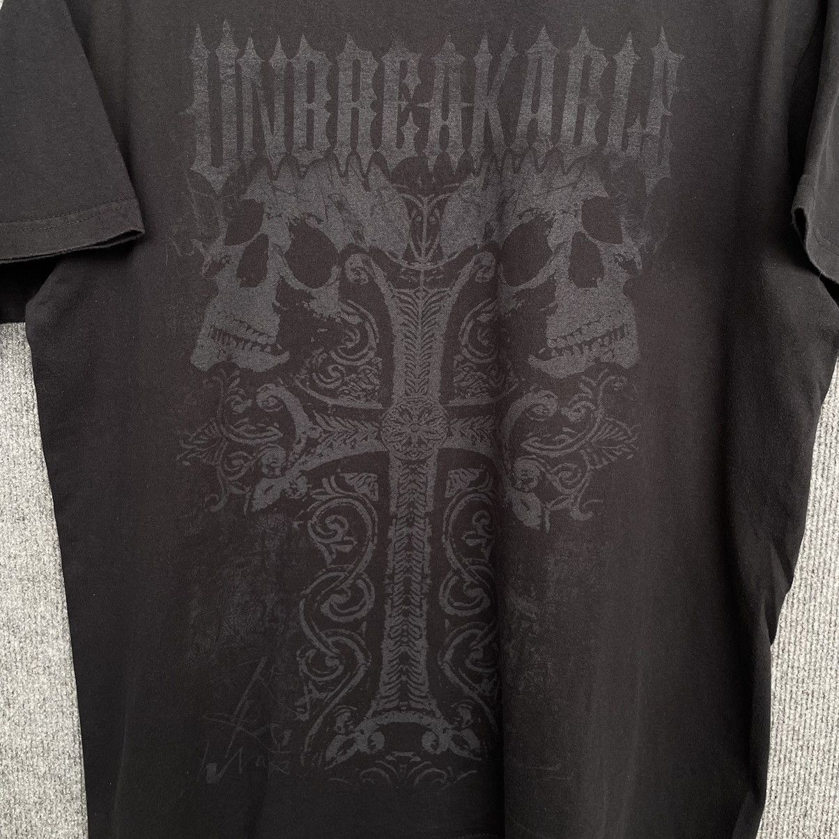 Affliction Zaxon Skulls Big Cross Ifsixwasnine Seditionaries T Shirt Size US L / EU 52-54 / 3 - 2 Thumbnail