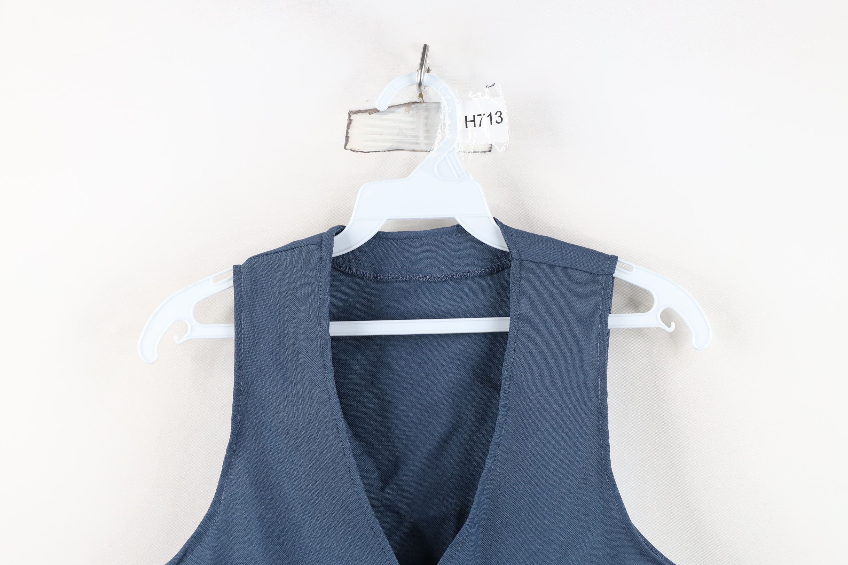 Vintage Deadstock Vintage 60s Streetwear Vest Jacket Blue USA Size US S / EU 44-46 / 1 - 2 Thumbnail