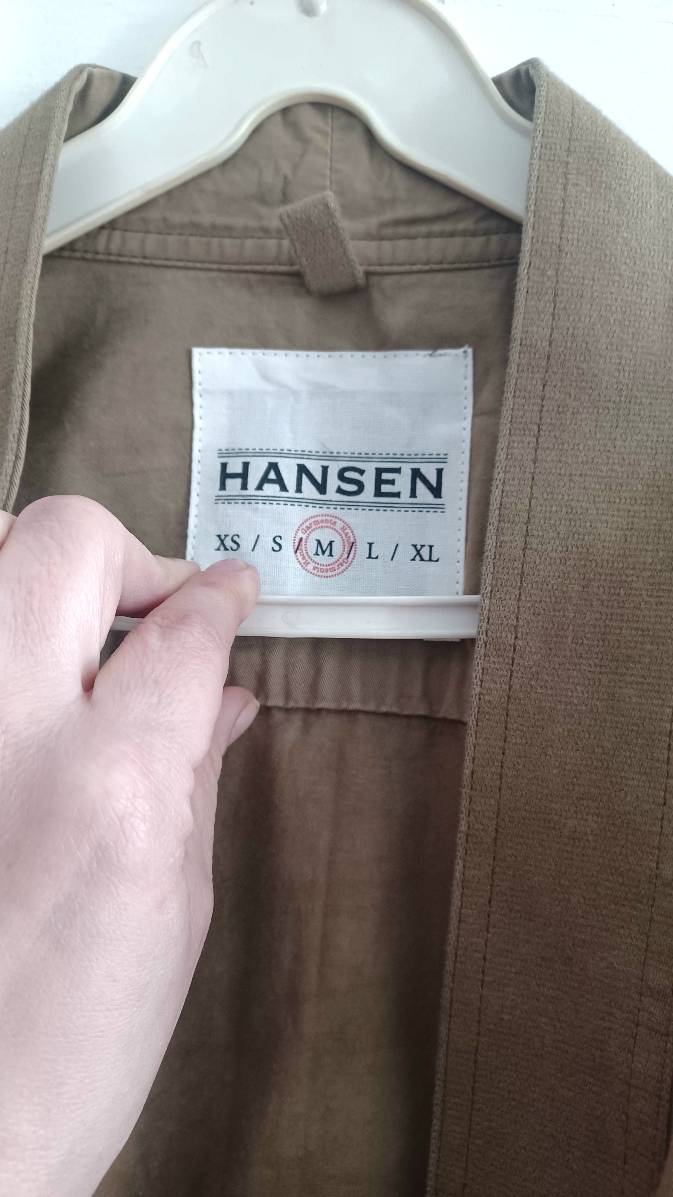 HANSEN Garments HANSEN Garments REMY East & West Shirt Jacket – Camel Size US M / EU 48-50 / 2 - 4 Thumbnail