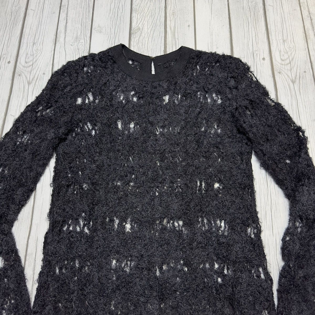 Vintage Vintage floral lace long sleeve top Size ONE SIZE - 3 Thumbnail