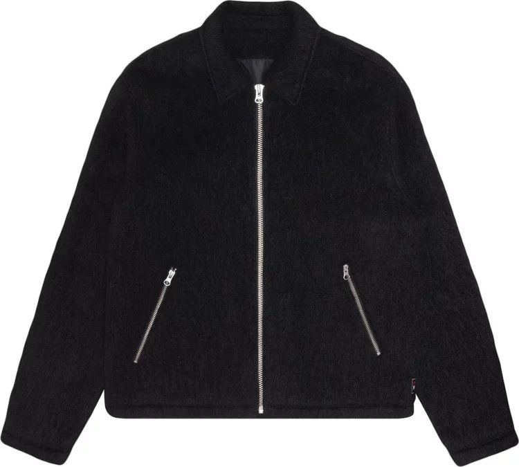 Stussy Zip Mohair Club Jacket Size US M / EU 48-50 / 2 - 1 Thumbnail