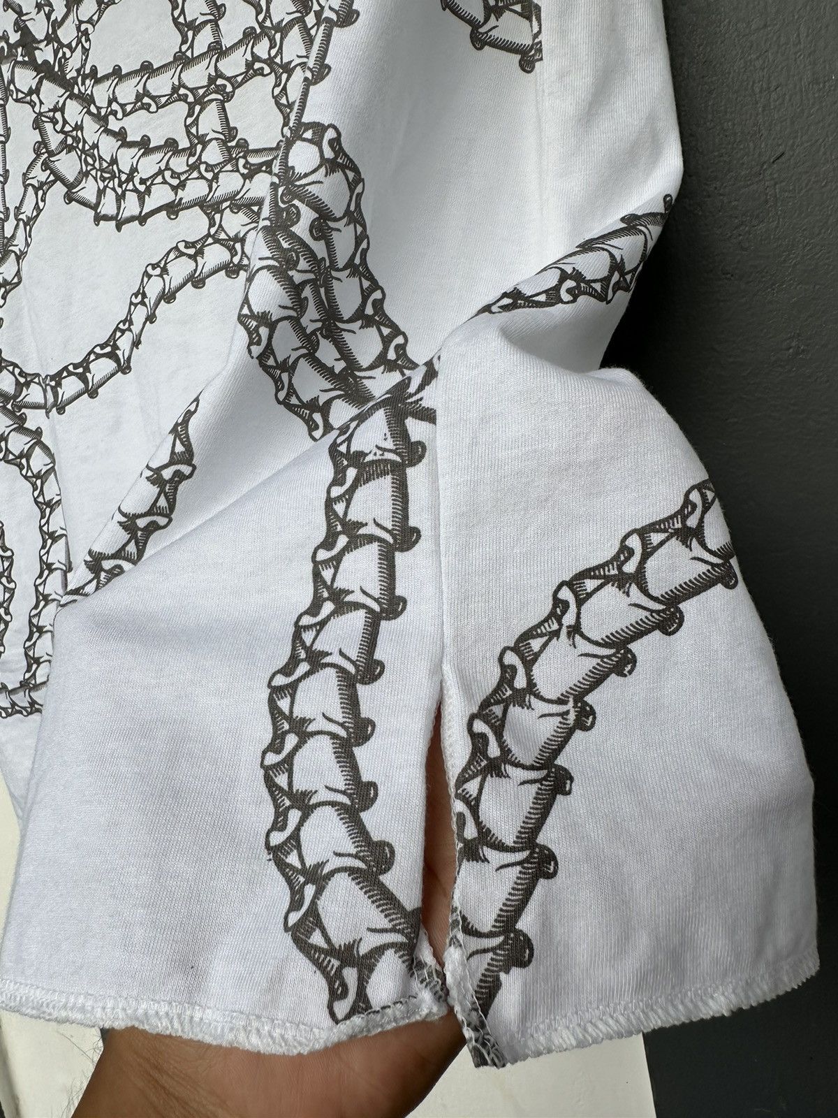 Hysteric Glamour SEDITIONARIES PUNK STYLED CRAZY BONE CHAIN TSHIRT Size US L / EU 52-54 / 3 - 6 Thumbnail