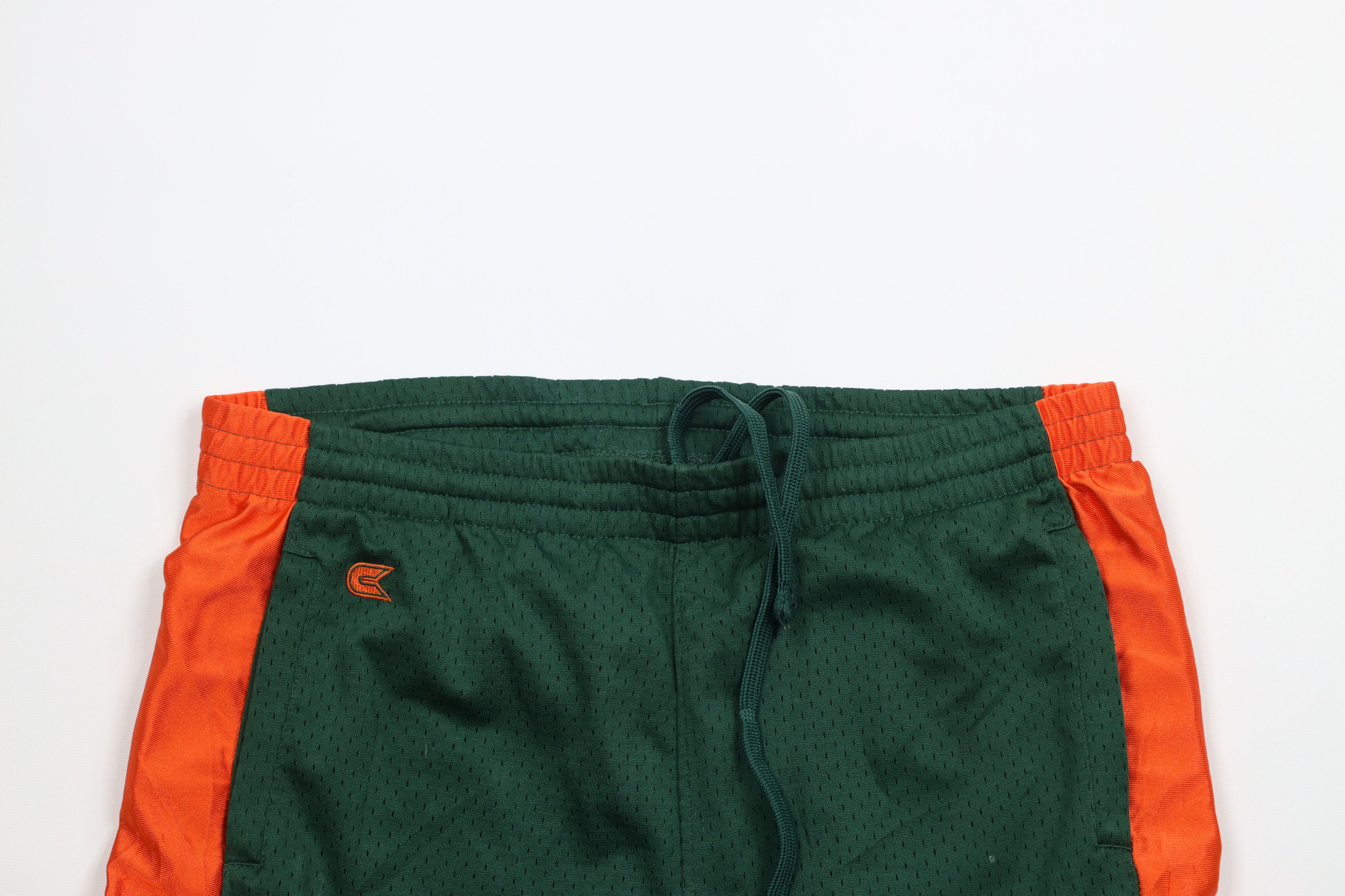 Vintage Vintage University of Miami Hurricanes Basketball Shorts Size US 30 / EU 46 - 2 Thumbnail