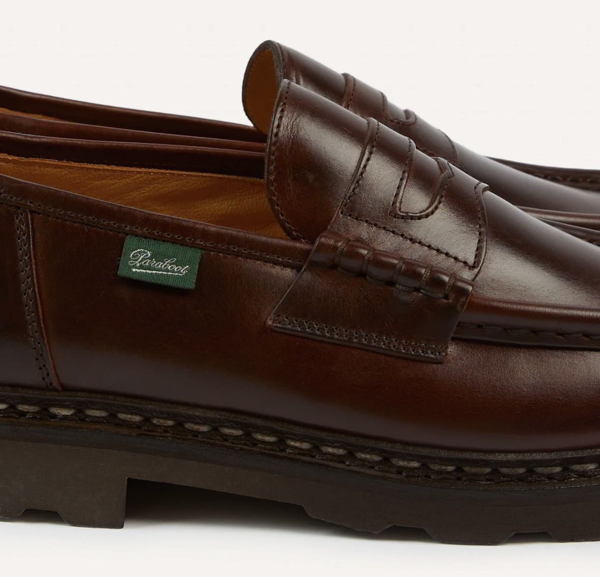 Paraboot Paraboot Reims Brown Leather Loafer 7UK IN BOX Size US 7 / EU 40 - 3 Thumbnail