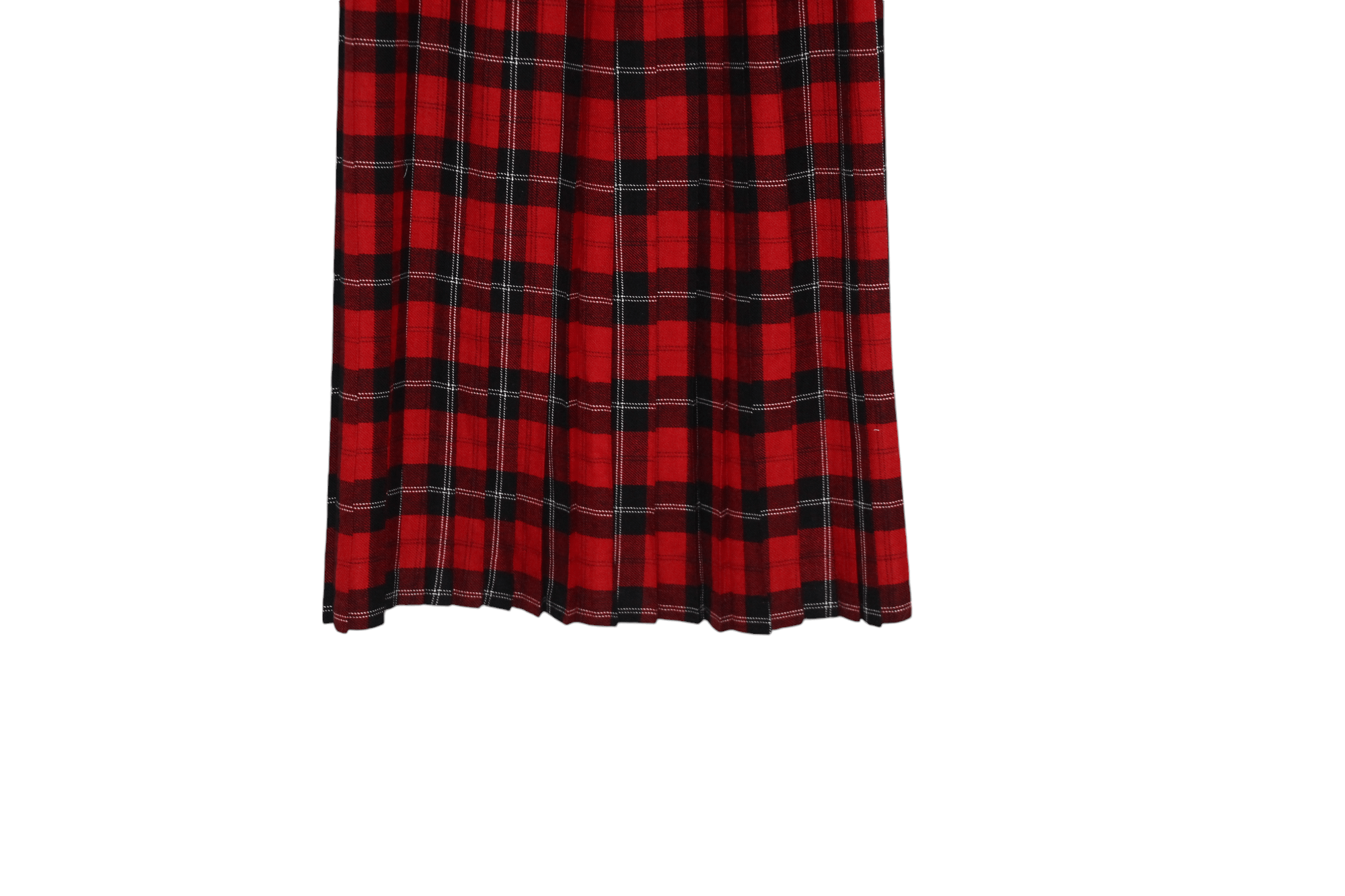 Johnstons Of Elgin VTG🔥80's Moffat Weavers Scotland Classic Tartan Wrap Kilt Size US 30 / EU 46 - 11 Thumbnail
