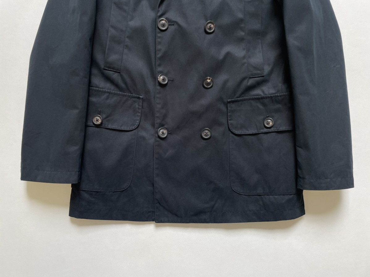 Maison Margiela S/S 10 Blue Cotton Mac Caban Jacket Size US M / EU 48-50 / 2 - 8 Thumbnail