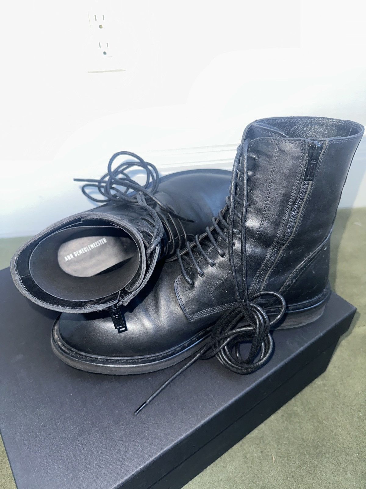 Ann Demeulemeester Danny Ankle Boots Santiago in EU44 Size US 11 / EU 44 - 1 Thumbnail