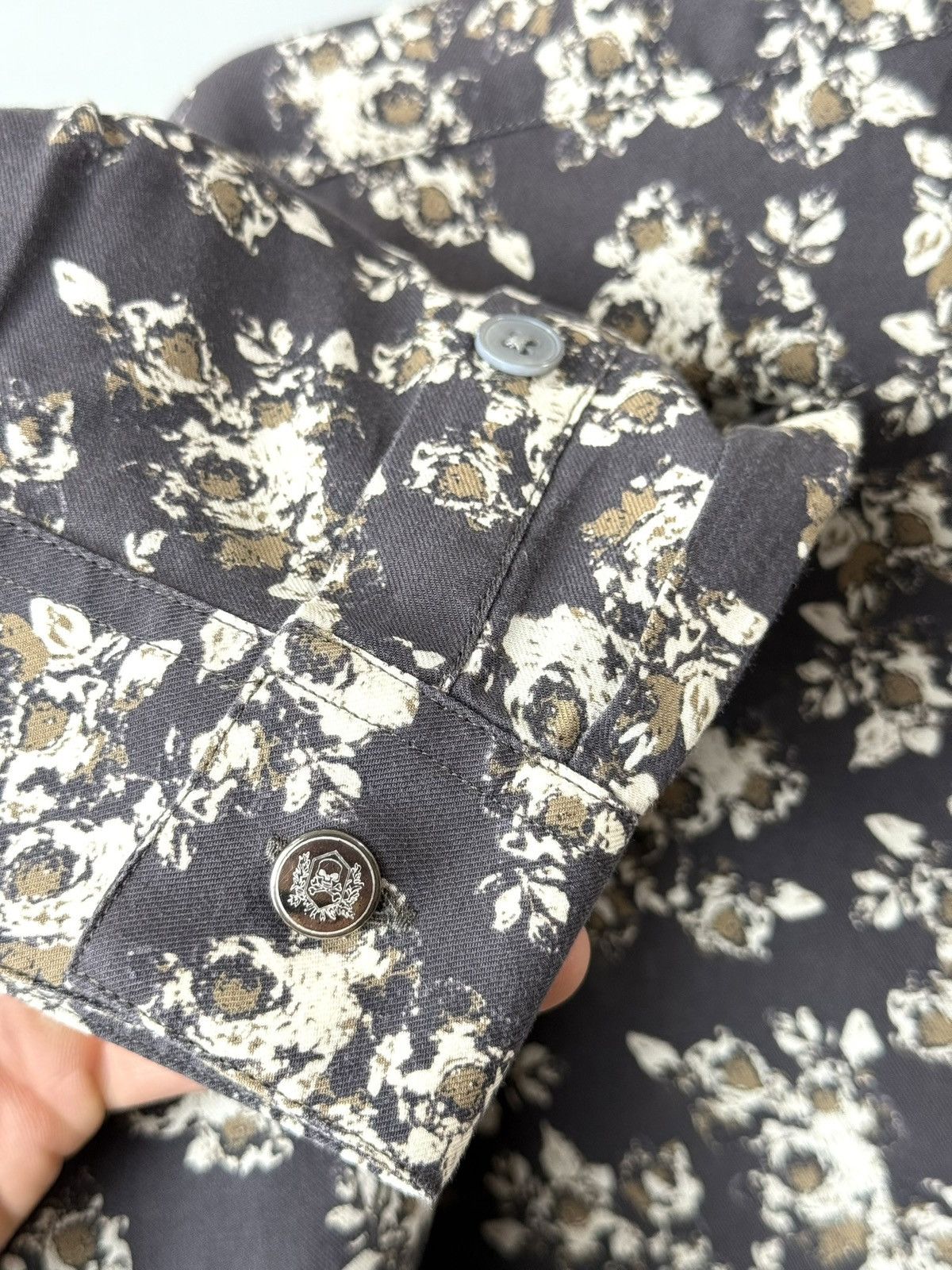 The Kooples The Kooples Paris Luxury Printed Shirt Size US L / EU 52-54 / 3 - 5 Thumbnail