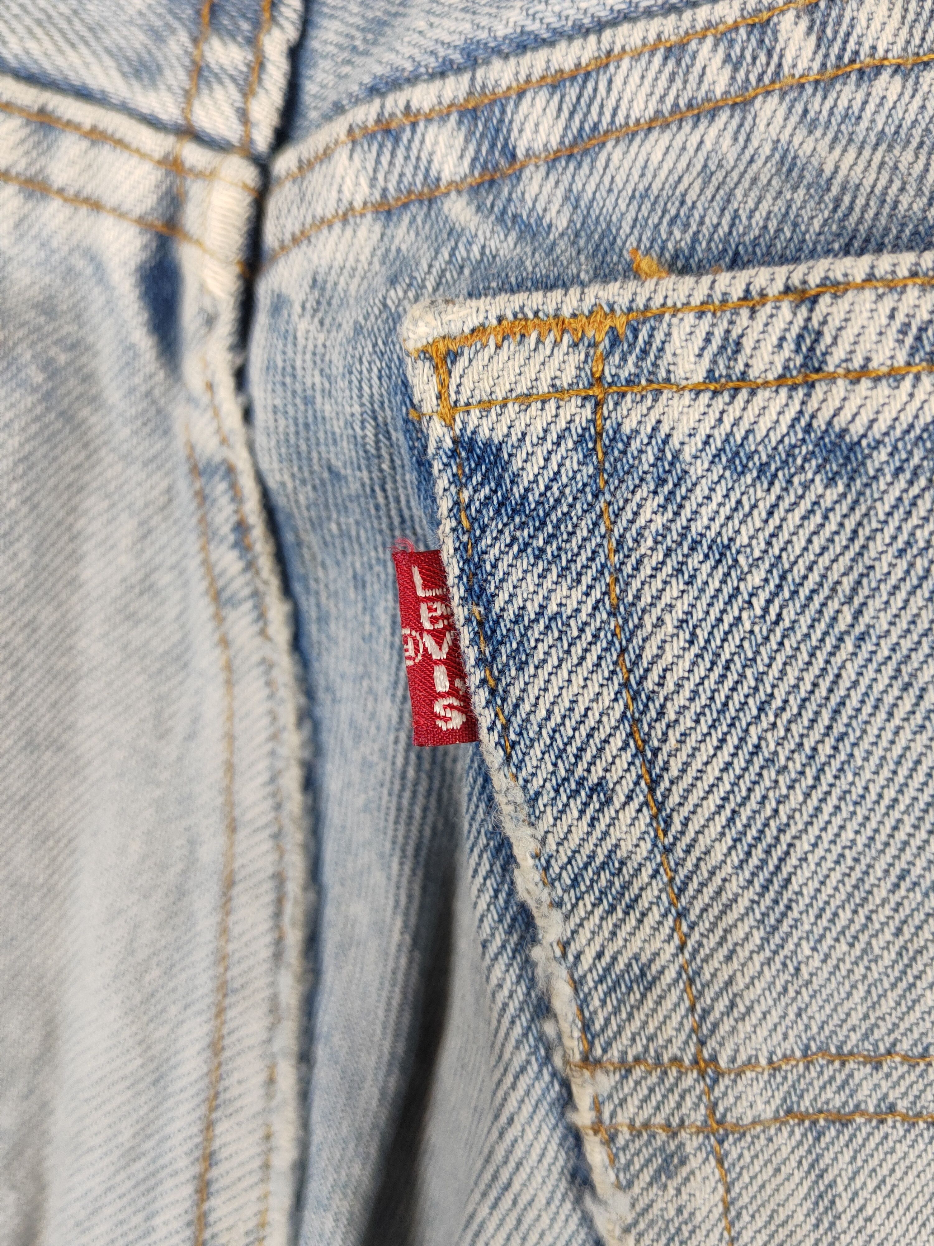 Levi's Levi's Blue Faded Distressed Ripped Jeans #S1653 Size US 30 / EU 46 - 10 Thumbnail
