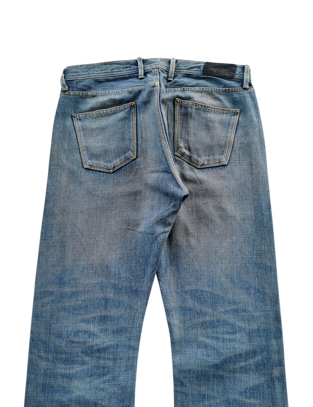 monkey time Monkey Time UnitedArrow Distressed Japan Jeans VIBES Kapital Size US 33 - 11 Thumbnail