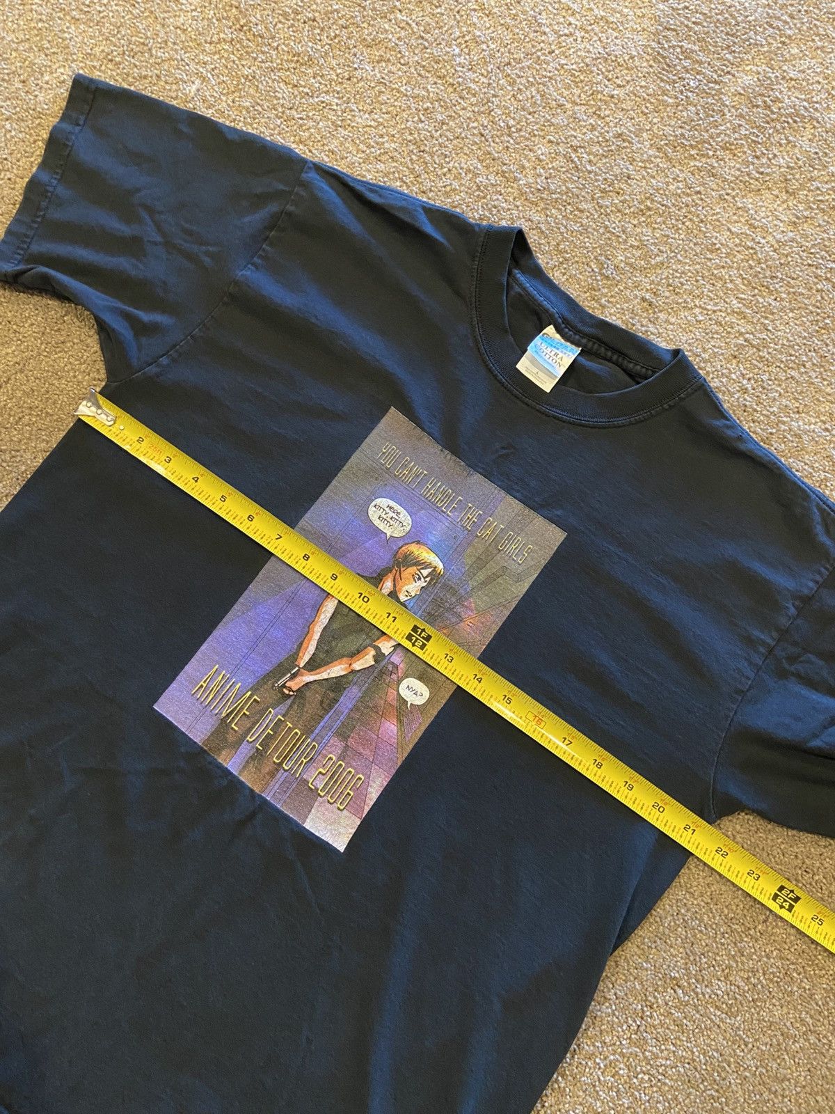 Anime 2006 Anime Con Cat Girls T Shirt Size US L / EU 52-54 / 3 - 5 Thumbnail