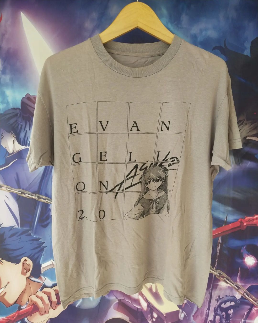 Anime Asuka Art Evangelion 2.0 Anime Tees Size M / US 6-8 / IT 42-44 - 1 Thumbnail