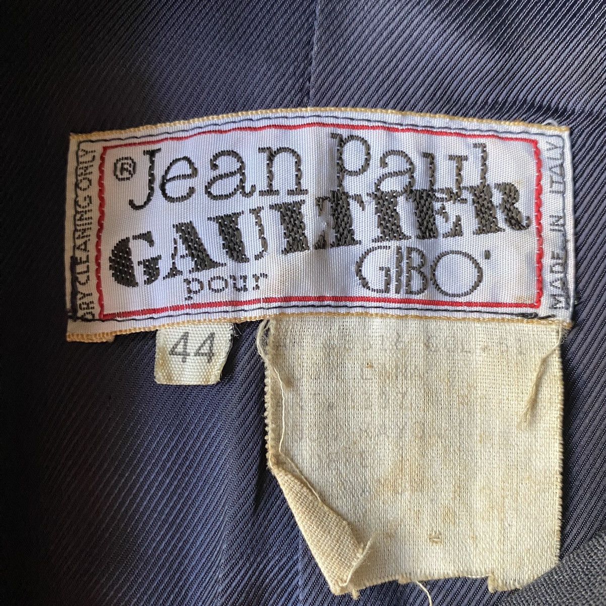 Jean Paul Gaultier Vintage 80’s Gaultier Pour Gibo Cut Out Blazer Size L / US 10 / IT 46 - 3 Thumbnail