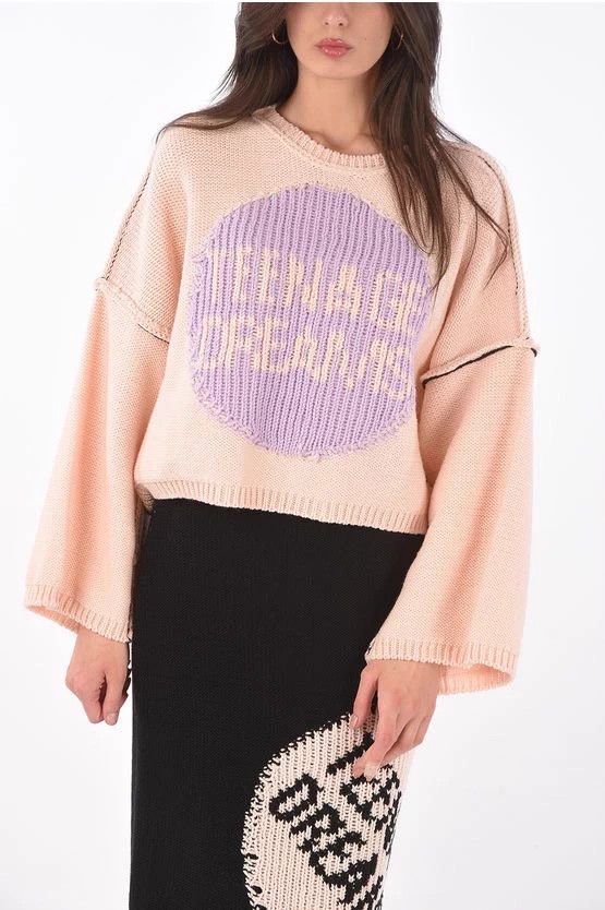 Raf Simons Raf Simons 21ss Teenager Dreams Logo Jq OS Batwing Sweater Size US XS / EU 42 / 0 - 6 Thumbnail