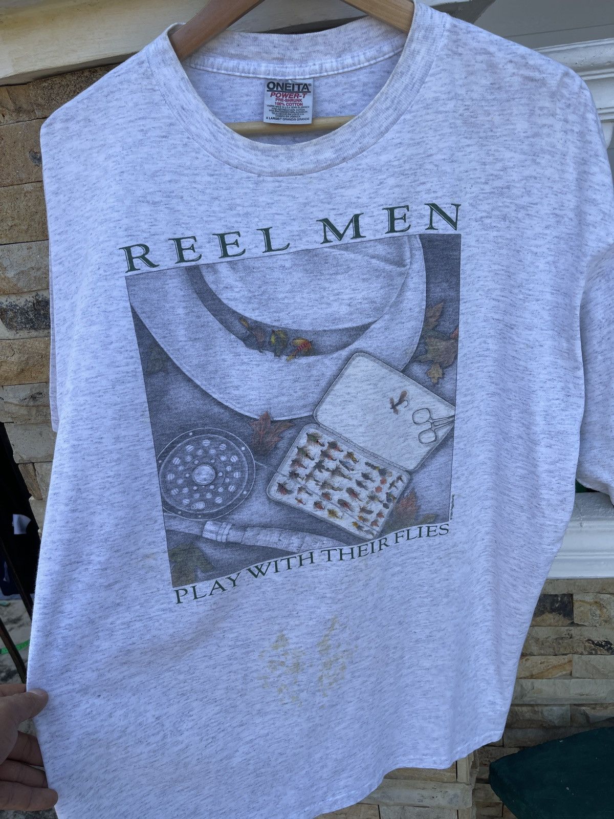 Vintage Rare🔥Vintage Reel Men Play With The Filies Peggy Murray 1994 Size US XL / EU 56 / 4 - 4 Thumbnail