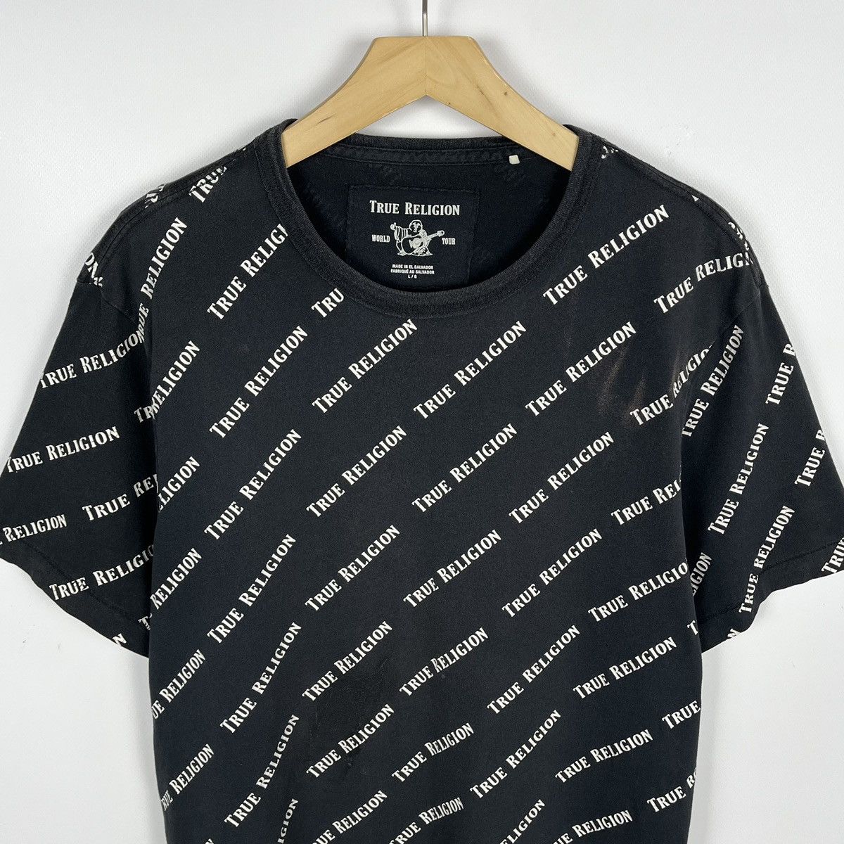 True Religion Vintage True Religion multilogo y2k japanese tee 90’s Size US L / EU 52-54 / 3 - 2 Thumbnail
