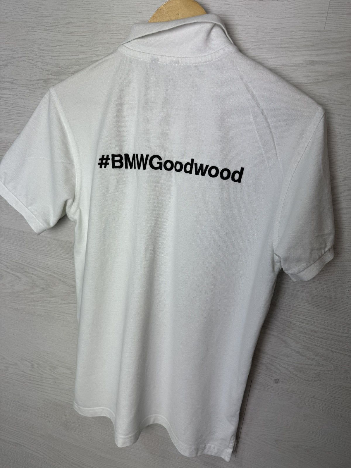 Vintage BMW Polo Racing White Mens Size US M / EU 48-50 / 2 - 8 Thumbnail