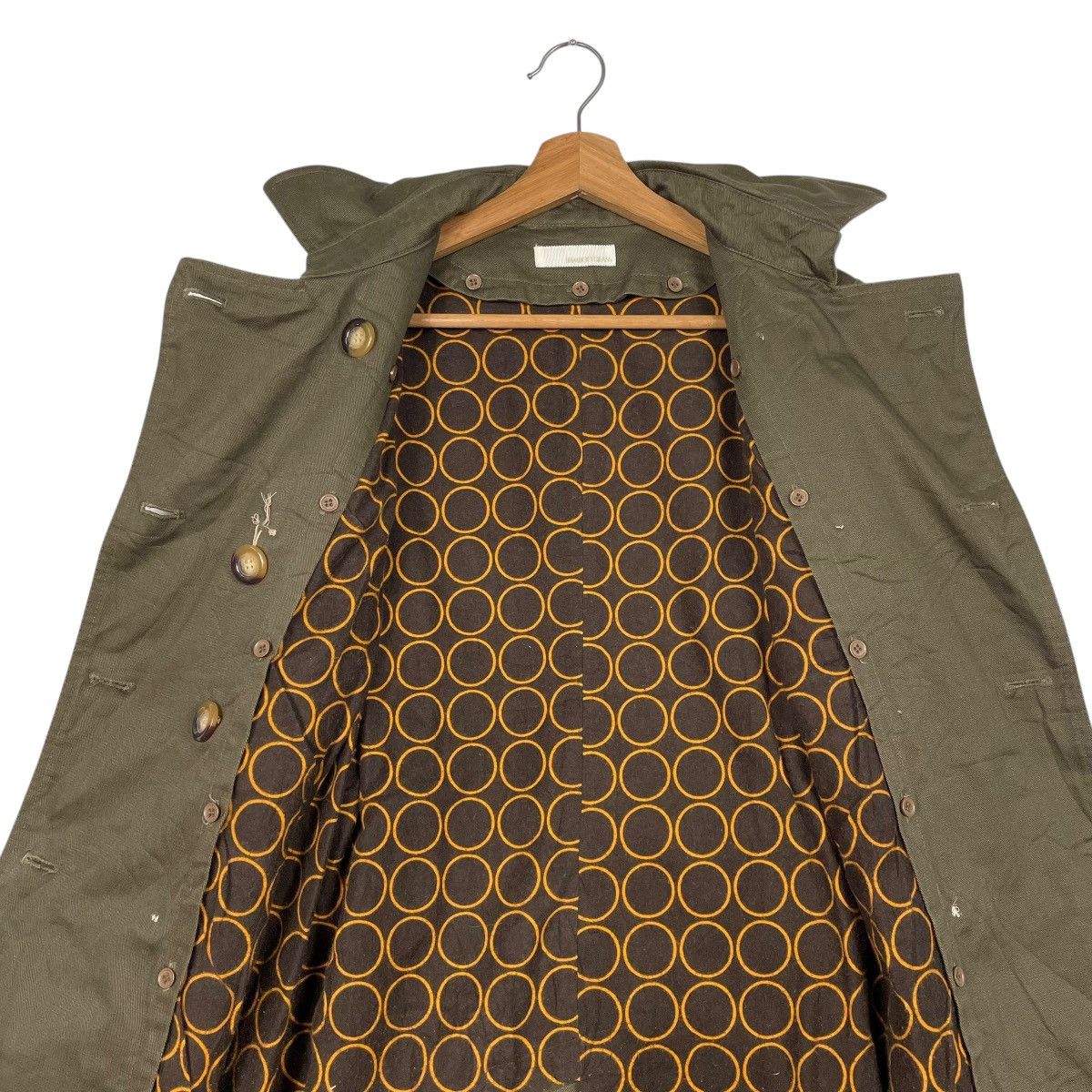 Japanese Brand Japanese Brand Bamboo Grass Double Breasted Trenchcoat Size M / US 6-8 / IT 42-44 - 11 Thumbnail