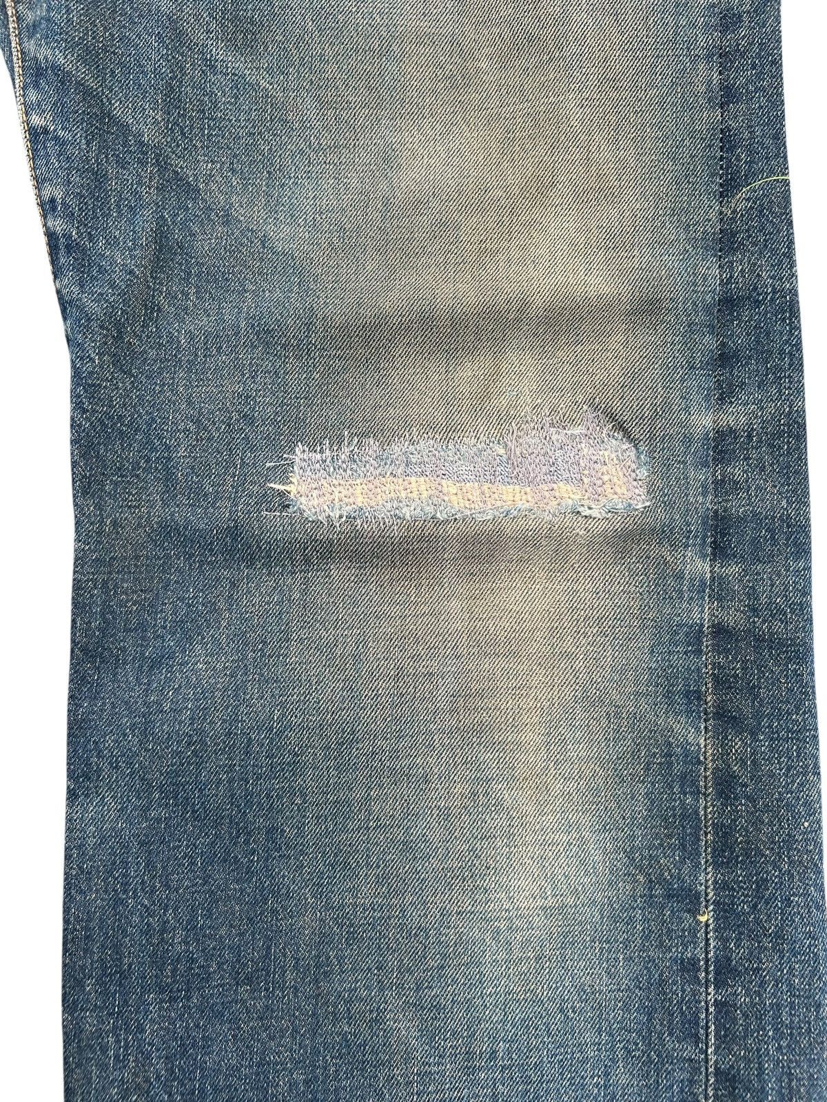 Kapital Vintage Edwin 505xx Selvedge Rusty Mudwash Distressed Denim Size US 34 / EU 50 - 3 Thumbnail