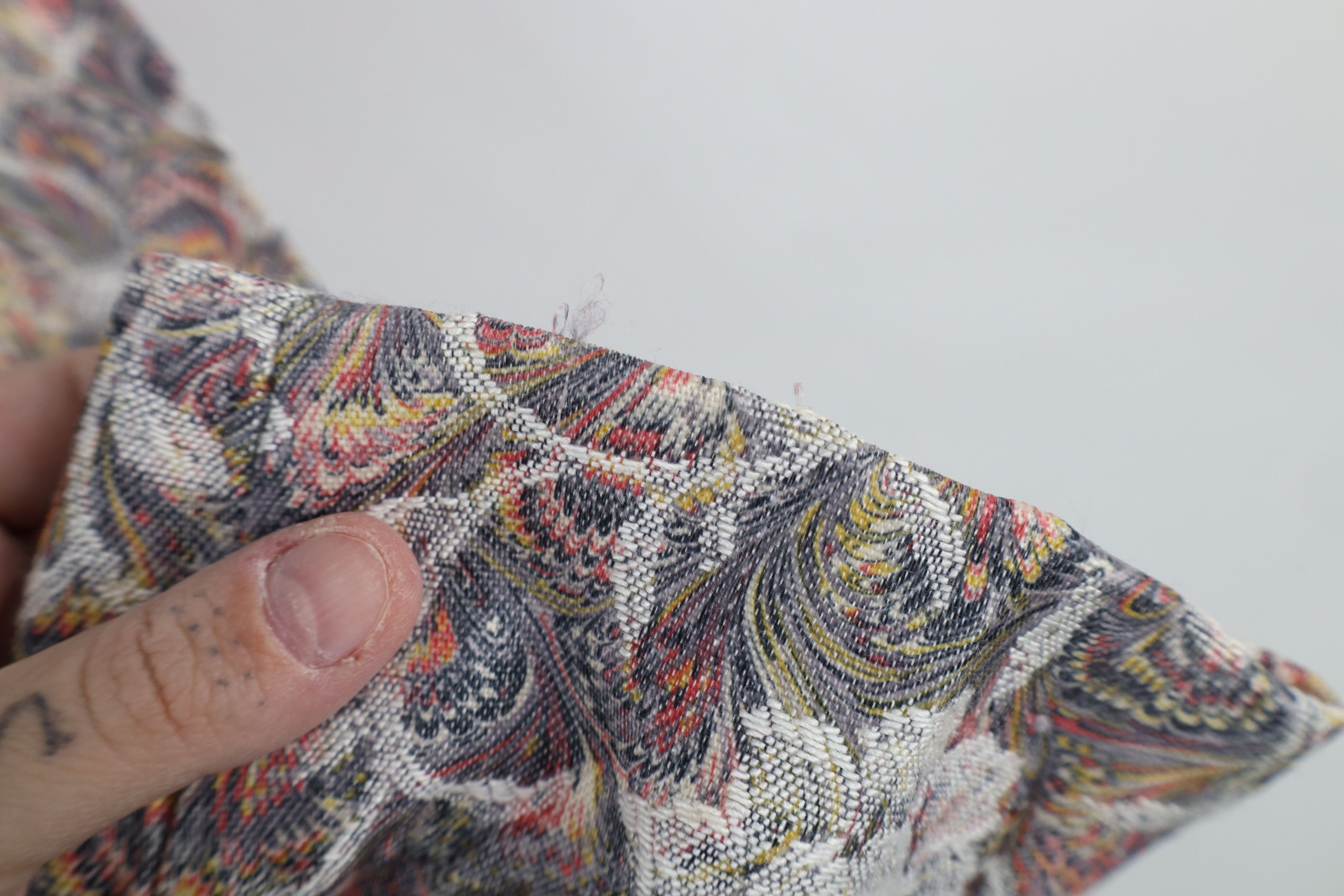 Vintage Vintage 90s Streetwear Rainbow Flower Knit Blazer Jacket USA Size 4XL / US 24-26 - 13 Thumbnail