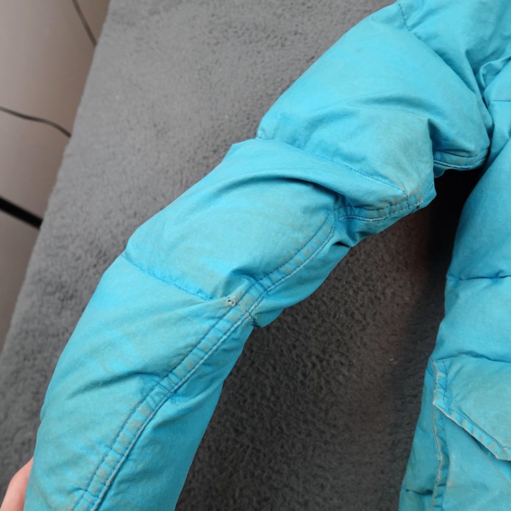 The North Face VINTAGE The North Face Windy Pass Jacket Womens Medium Blue Down Puffer Hooded USA 90s Size M / US 6-8 / IT 42-44 - 5 Thumbnail