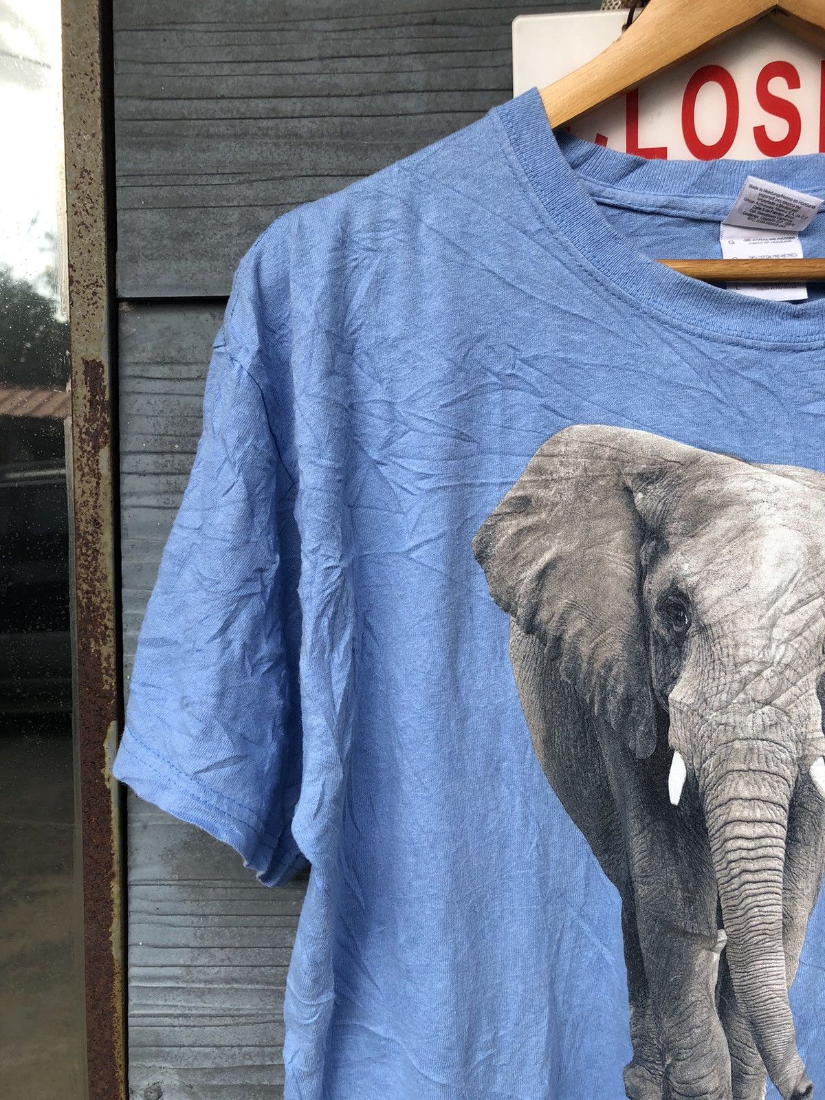 The Mountain × Vintage Vintage Y2K Elephant San Diego Zoo Mirror Printed Tee Size US L / EU 52-54 / 3 - 3 Thumbnail