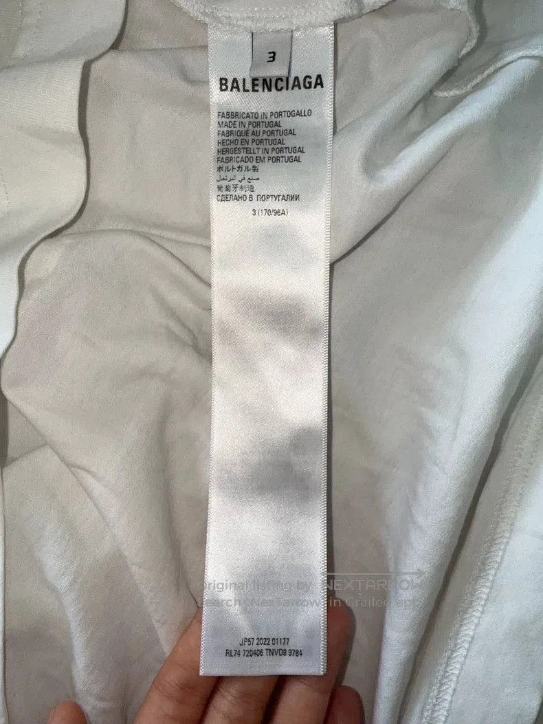 Balenciaga Balenciaga 3XL Layered Hoodie Sweatshirt. Size US XXL / EU 58 / 5 - 4 Thumbnail