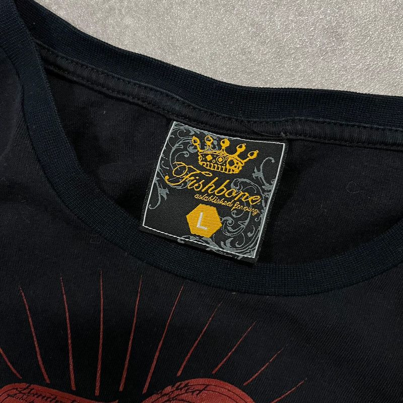 JNCO Vintage Fishbone Longsleeve T-Shirt Rap Y2K 90s Swag Size US S / EU 44-46 / 1 - 7 Thumbnail