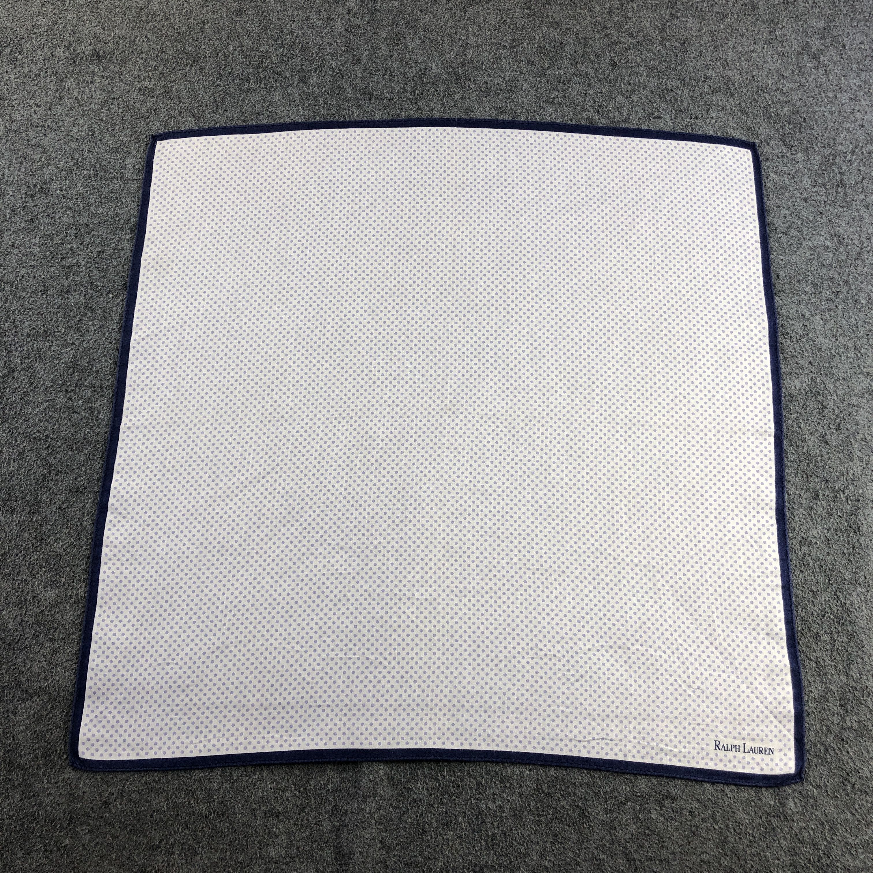 Polo Ralph Lauren × Ralph Lauren × Vintage Ralph Lauren Handkerchief Neckerchief Bandana H2706 Size ONE SIZE - 2 Thumbnail