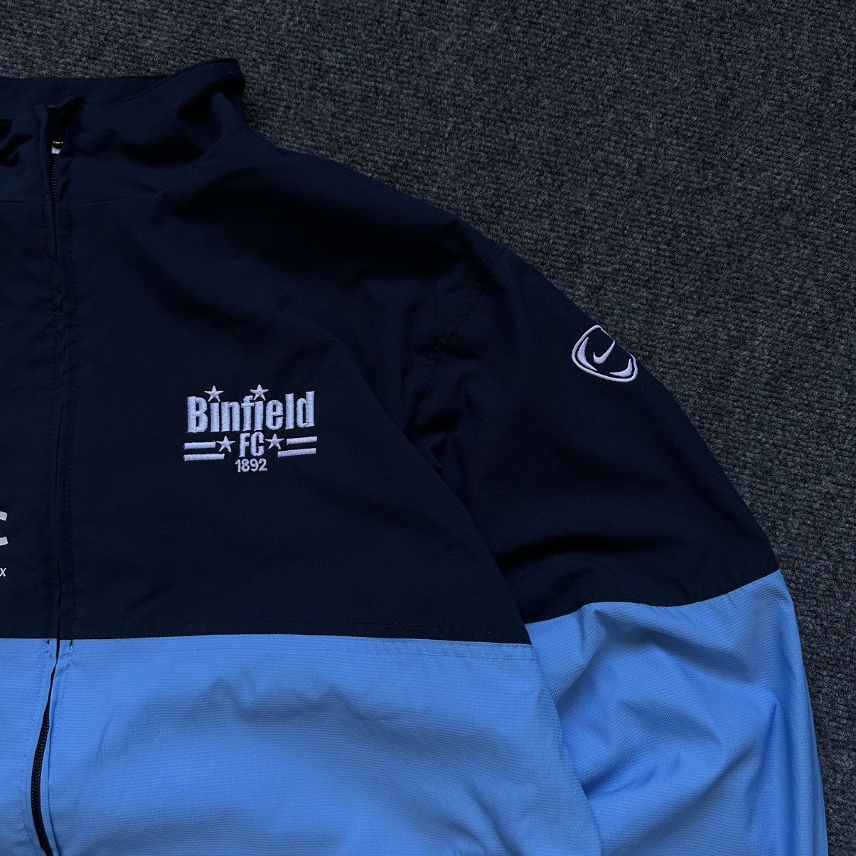 Issey Miyake VTG Nike Windbreaker Benfield Fc Zip Sweater Y2K Size L Engl Size US L / EU 52-54 / 3 - 5 Thumbnail