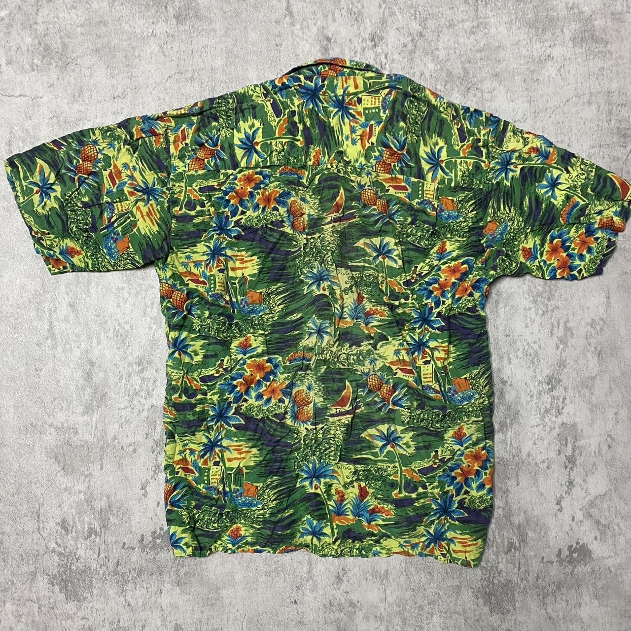 Gap Gap Hawaiian shirt in green and blue Size US M / EU 48-50 / 2 - 4 Thumbnail