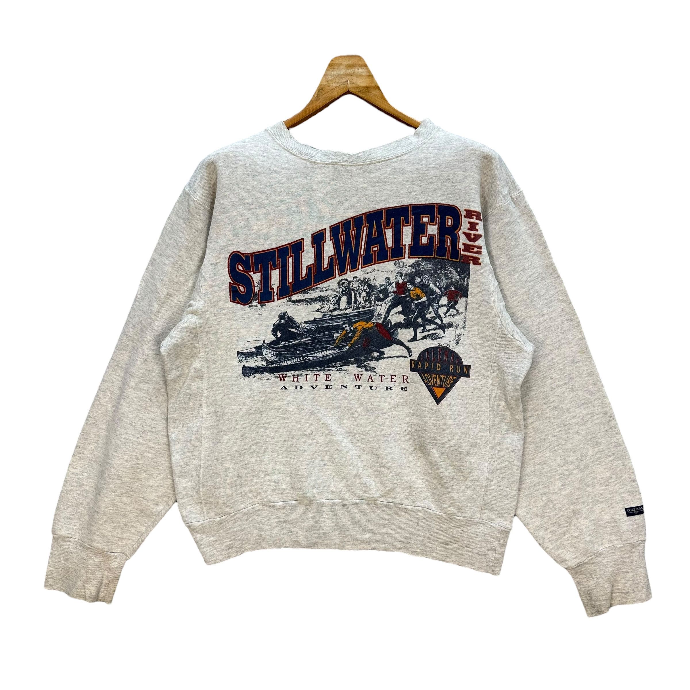 Coleman 90's COLEMAN Still Water River Rapid Run Sweatshirt #A5-0135 Size US M / EU 48-50 / 2 - 1 Thumbnail