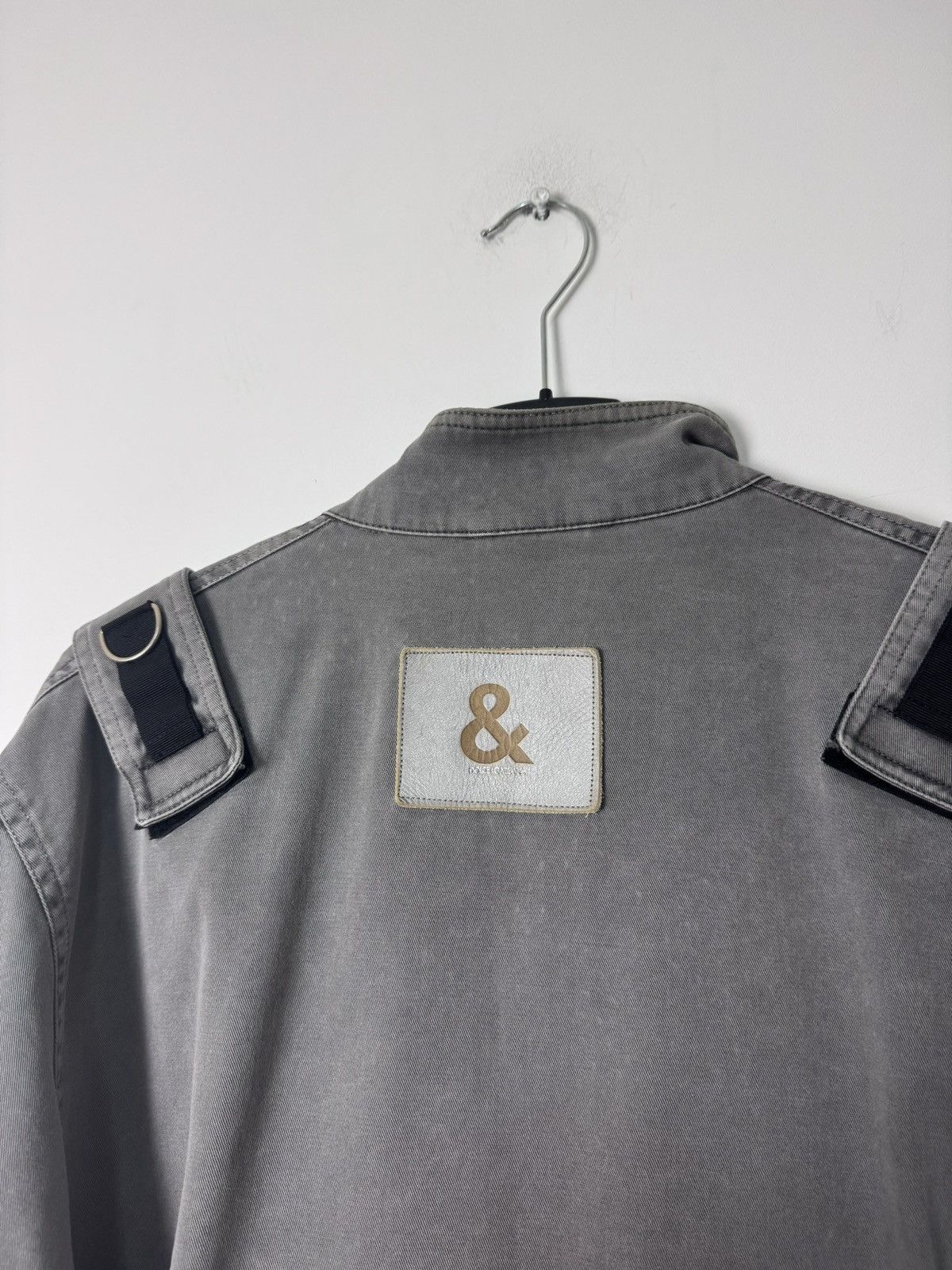 Dolce & Gabbana AW2003 Dolce & Gabbana Faded Bondage Utility Cargo Jacket Size US L / EU 52-54 / 3 - 15 Thumbnail