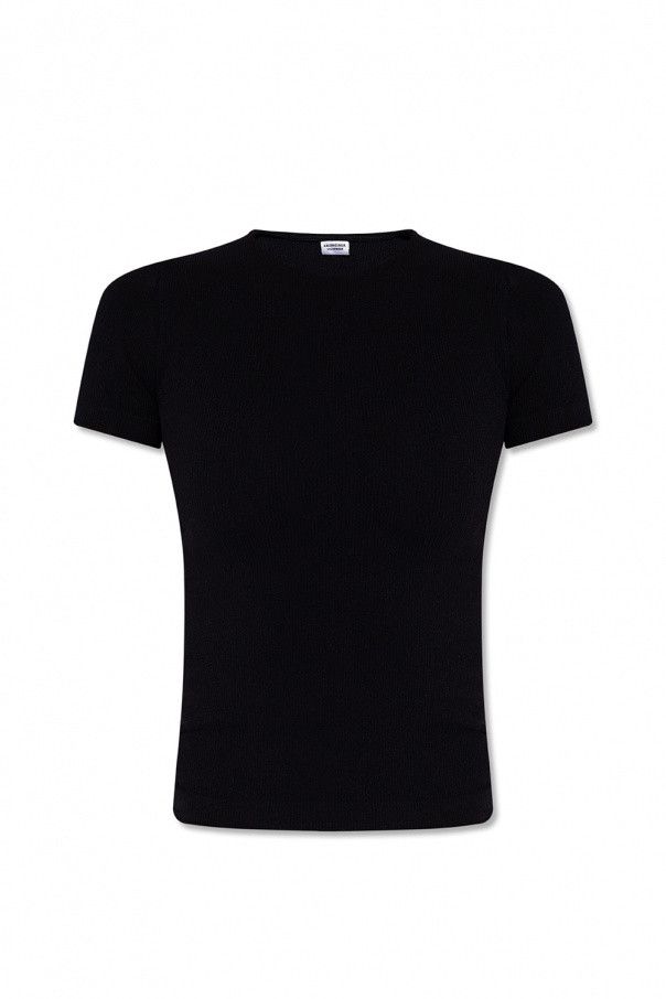 Balenciaga o1la1rc1a1024 Cropped T-Shirt in Black Size XS / US 0-2 / IT 36-38 - 1 Thumbnail