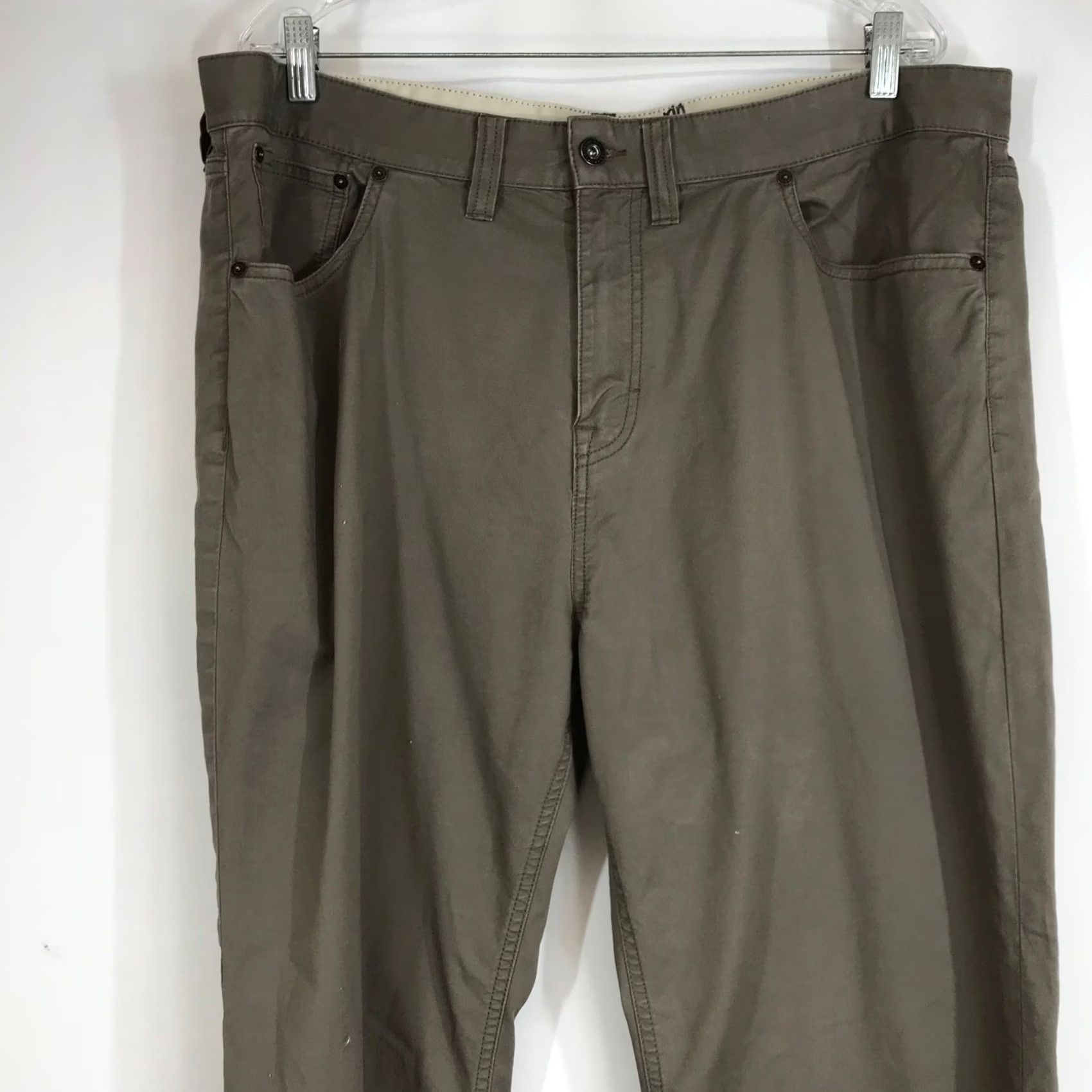 Prana Prana Mens Khaki Straight Leg Casual Outdoor Pants Size 40 - Comfort & Style Size US 40 / EU 56 - 2 Thumbnail