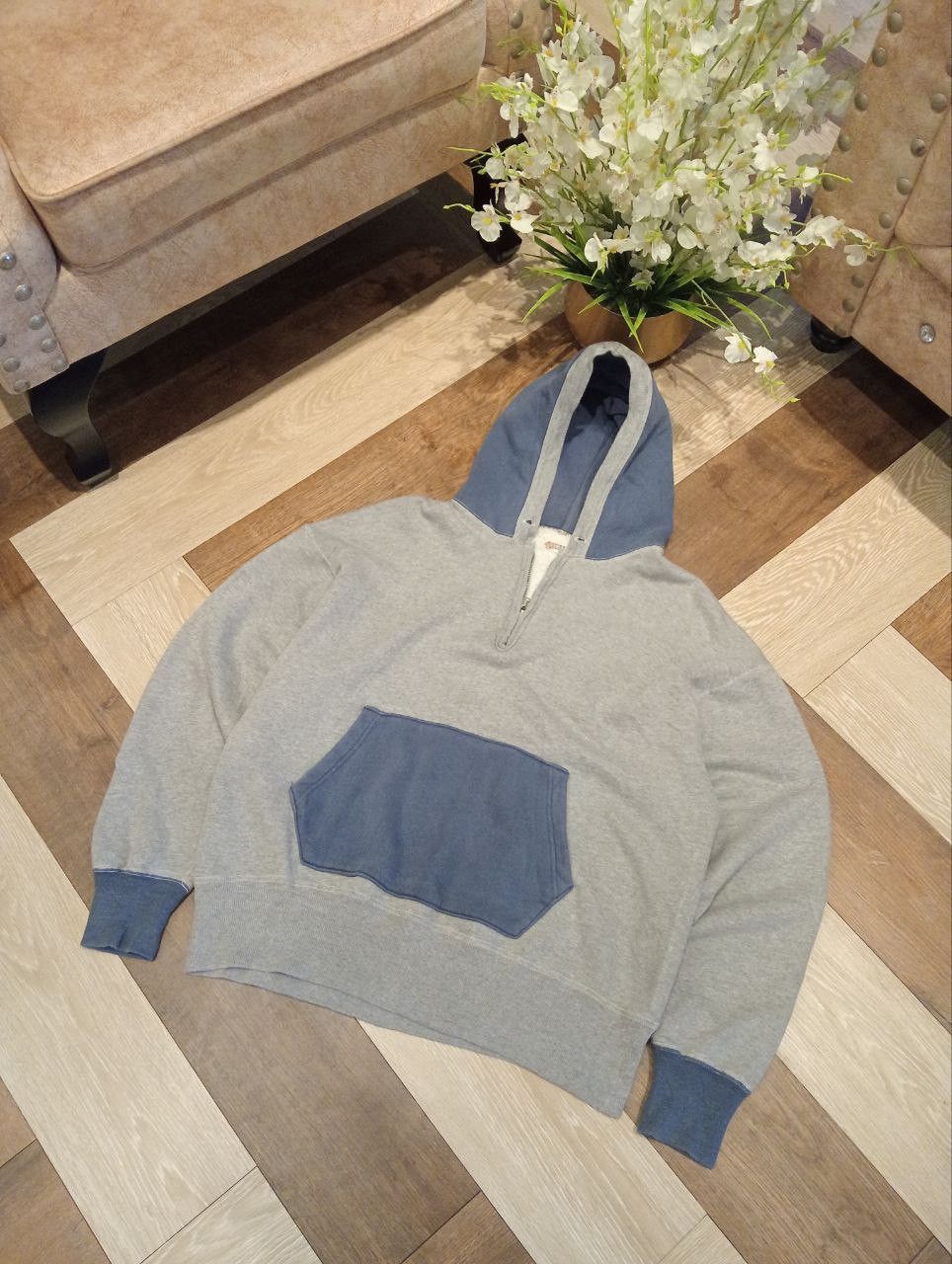 Warehouse VTG WAREHOUSE CO BODIES OFFICE & SCHOOL TALON ZIPPER HOODIE Size US L / EU 52-54 / 3 - 2 Thumbnail