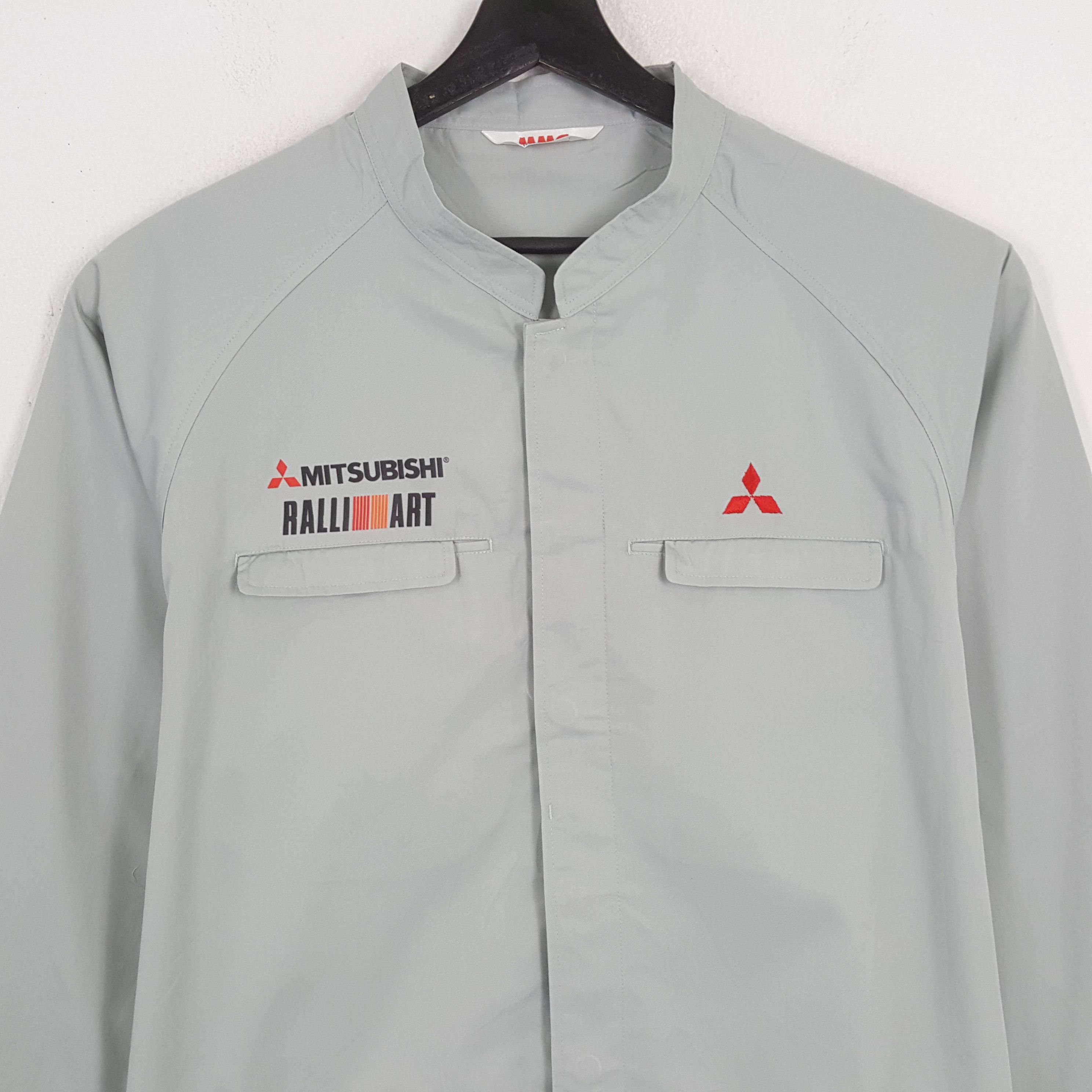 Japanese Brand × Vintage MITSUBISHI RALLI ART Japanese Motorsports Custom Art Jacket Size US M / EU 48-50 / 2 - 4 Thumbnail