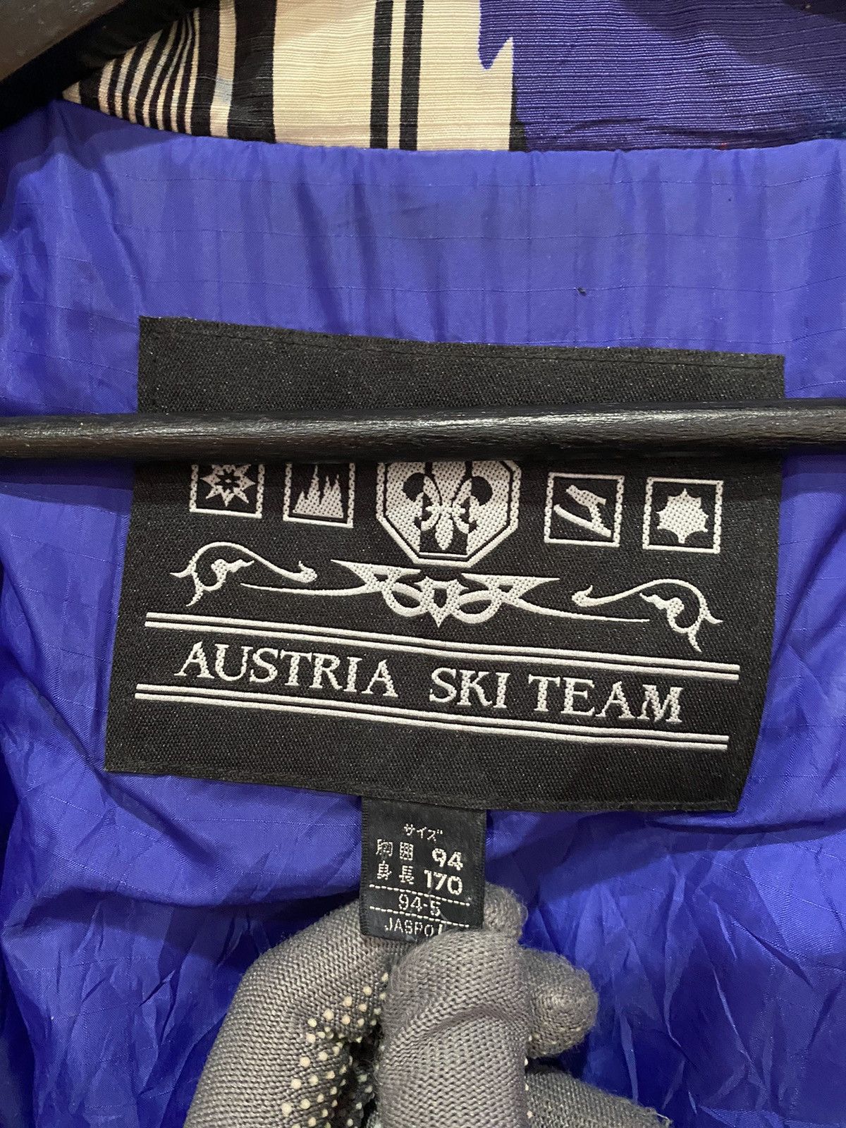 Asics VINTAGE AUSTRIA SKI TEAM JACKET Size US L / EU 52-54 / 3 - 8 Thumbnail