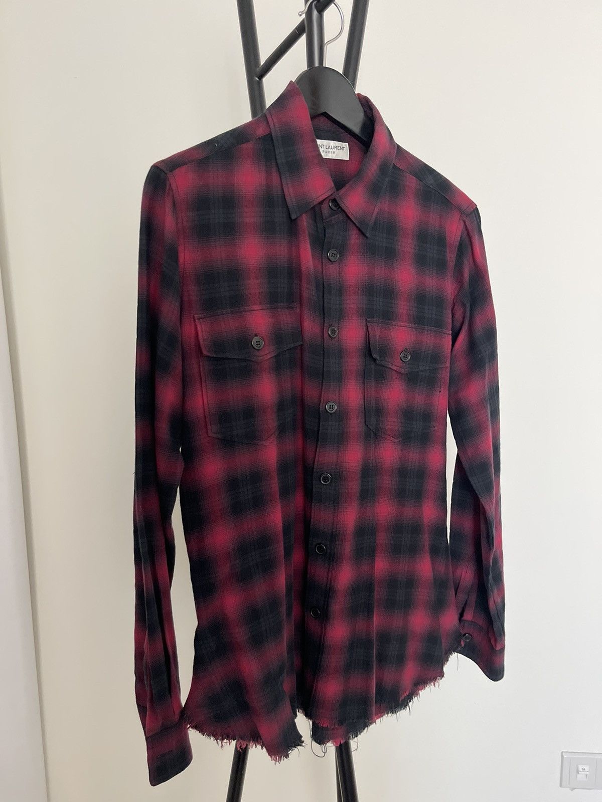 SAINT LAURENT SS16 SURFSOUND SHIRT