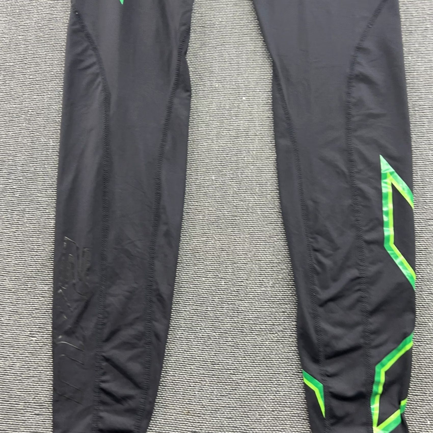 2XU 2XU Mens Compression Pants LT Sport Spandex Elite Black Tights Athletic Size US 33 - 6 Thumbnail