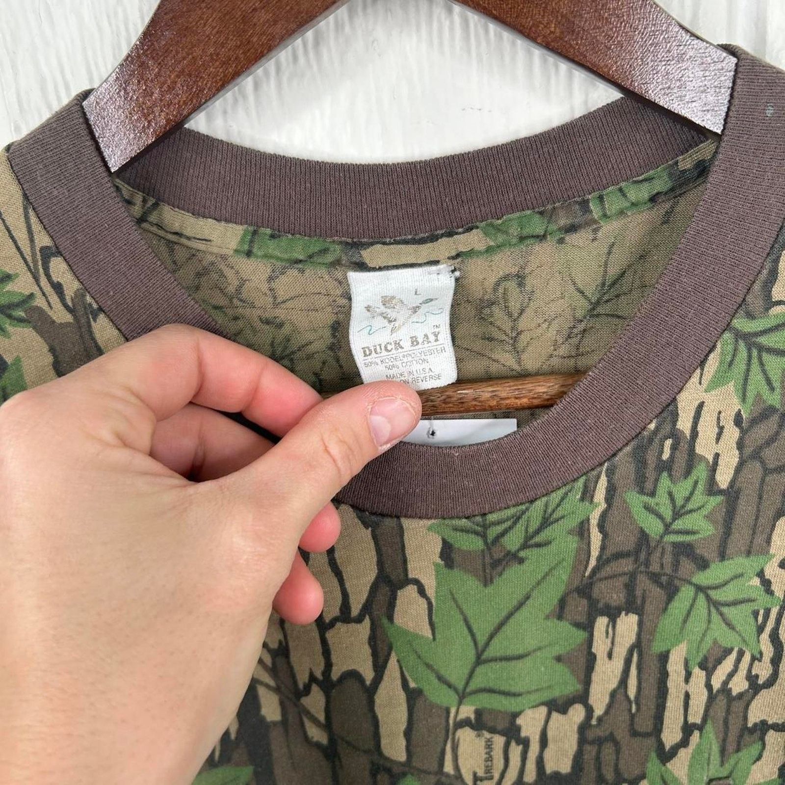Other Vintage 90’s Duckbay Forest Camo Tee Size Large Size US L / EU 52-54 / 3 - 2 Thumbnail