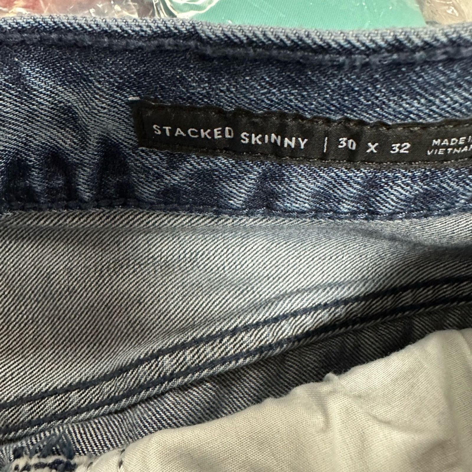 Pacsun PacSun Vertical Stretch Stacked Skinny Striped Jeans Size 30" / US 8 / IT 44 - 4 Thumbnail