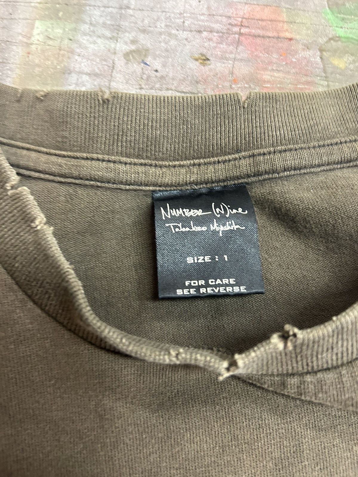 Number (N)ine × Takahiromiyashita The Soloist. Number Nine