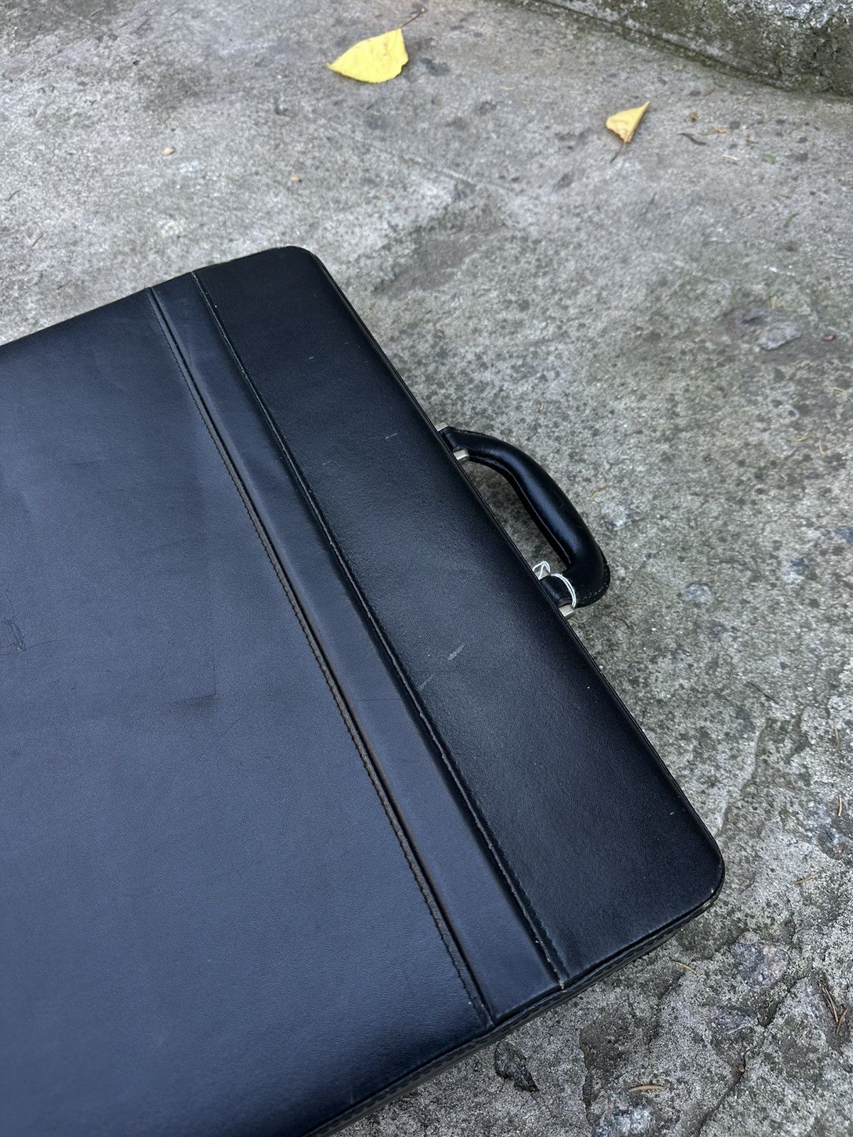 Leather × Vintage 1960/70s Sterling Combination Lock Leather Briefcase Size ONE SIZE - 17 Thumbnail